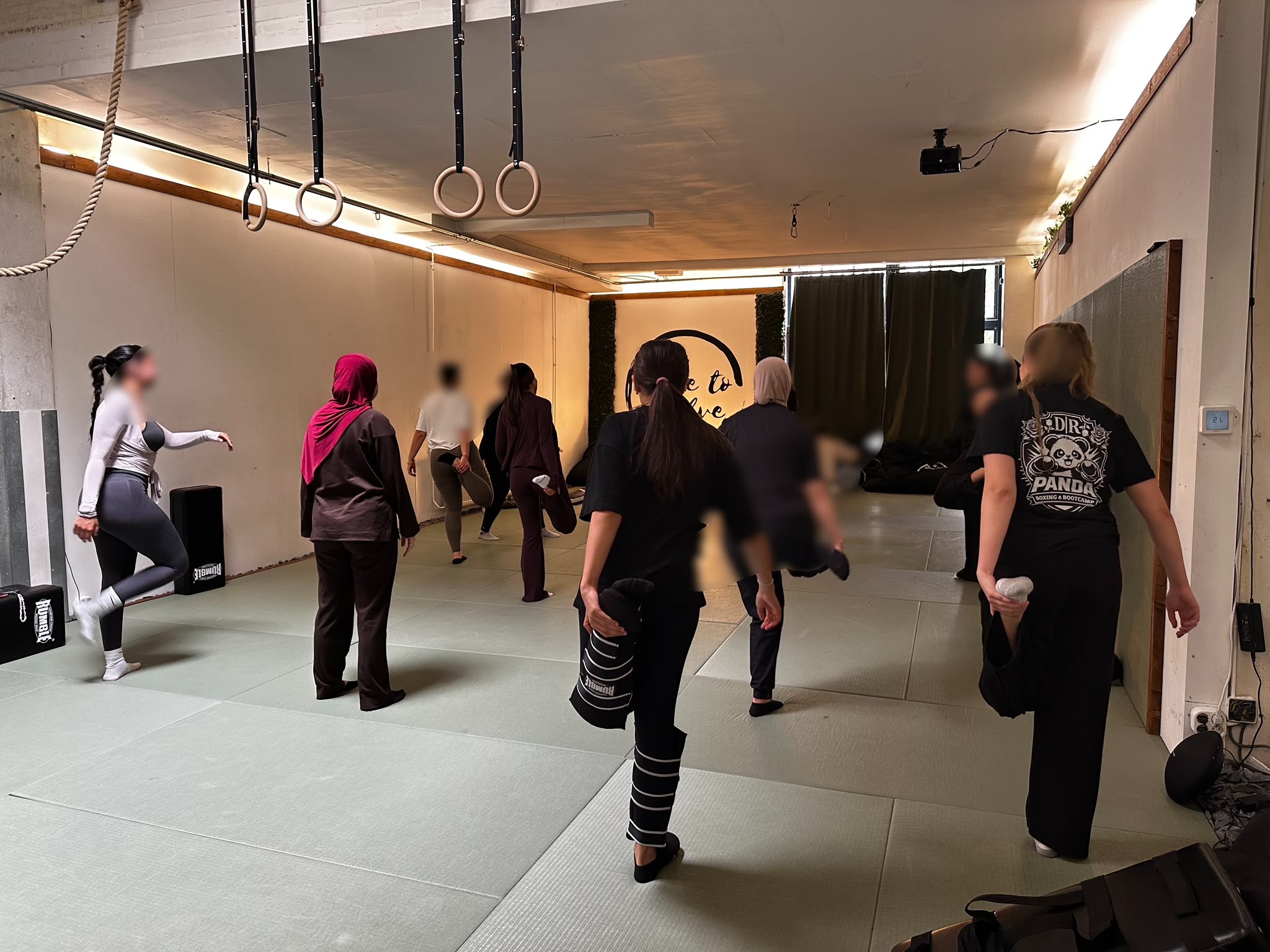 Groepsles bij Panda Boxing & Bootcamp